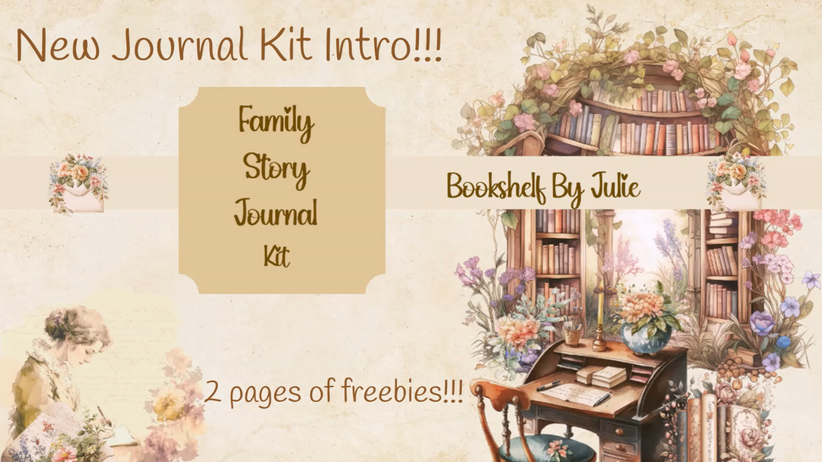 New Journal Kit Intro!!! Family Story Journal Kit! Its full of heart ...